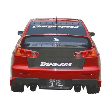 Chargespeed Jupe arrière (Diffuseur) sur mesure pour Mitsubishi Lancer Evo X CZ4A HalfType Carboné