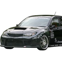 Chargespeed Pare-chocs avant sur mesure pour Subaru Impreza WRX STi 2008- Type 1 (FRP) + Grille
