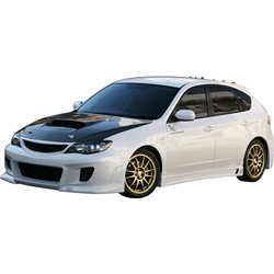 Chargespeed Pare-chocs avant sur mesure pour Subaru Impreza GH2/3/6/7/8 9/2007- Type 1 (FRP) + Grille