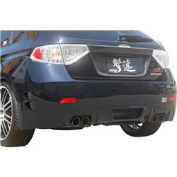 Chargespeed Pare-chocs arrière sur mesure pour Subaru Impreza WRX STi 2008- Type 1 (FRP)