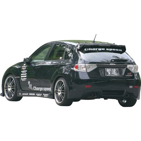 Chargespeed Pare-chocs arrière sur mesure pour Subaru Impreza WRX STi 2008- Type 2 (FRP)