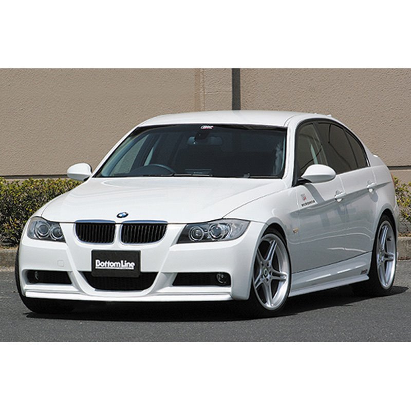 Chargespeed Spoiler Avant sur mesure pour BMW Série 3 E90/E91 Sedan/Touring 'M-Sports' 2005- 'Bottomline' (FRP)