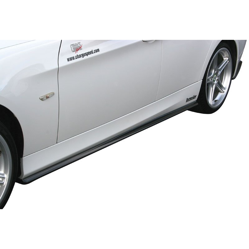 Chargespeed Jupes latérales sur mesure pour BMW Série 3 E90 2005-2008 'Bottomline' (FRP)