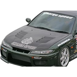 Chargespeed Capot sur mesure pour Nissan S15 240SX + prise d'air (FRP)
