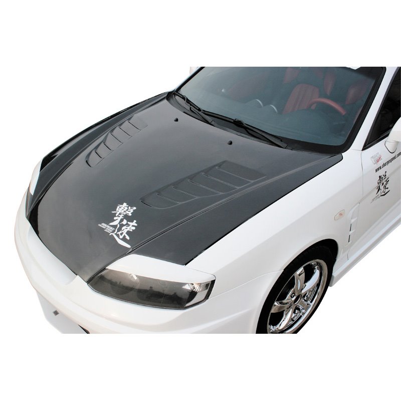 Chargespeed Capot sur mesure pour Hyundai Coupe GK 2002- + prise d'air (FRP)