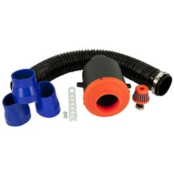 Système filtre à air universel incl. 80cm Argot/Filtre ventilation/3 Adaptateurs 55mm/63mm/70mm