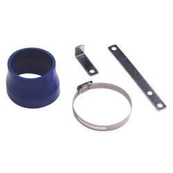 Set d'accessoires de filtre à air - Caoutchouc 68>76mm/Collier/Bande métallique