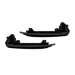 Set de Clignotants de Rétroviseurs LED sur mesure pour Audi A6 (4G) 2011-2018 - Fumée - incl. Feux Dynamiques