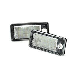 Eclairage des Plaques d'Immatriculation LED sur mesure pour Audi divers modèles