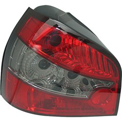 Set de Feux Arrière sur mesure pour Audi A3 8L 1996-2003 - Rouge/Fumée