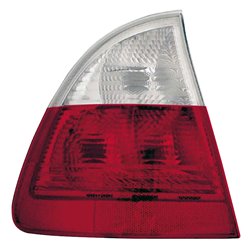 Set de feux arrière sur mesure pour BMW Série 3 E46 Touring 1998-2005 - Blanc/Rouge