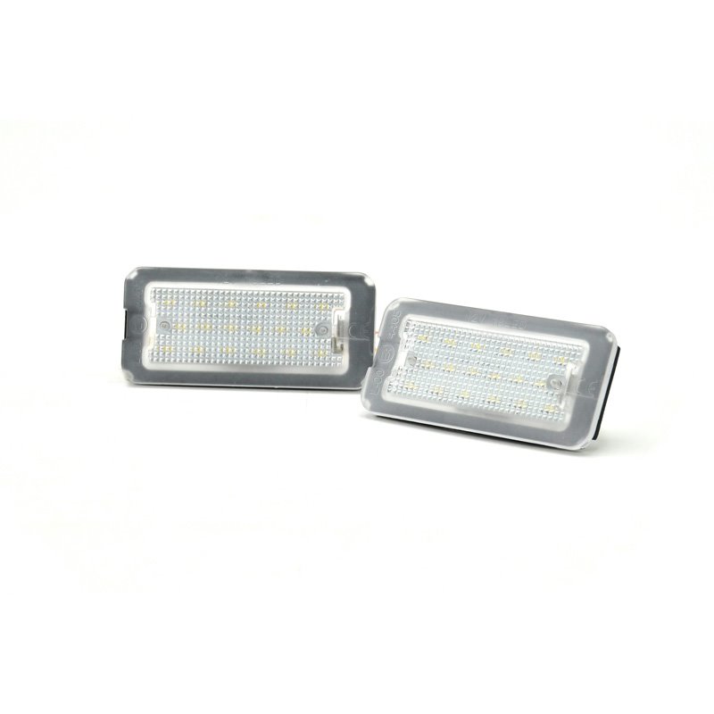 Eclairage des Plaques d'Immatriculation LED sur mesure pour Fiat 500 2007-2015 & 2015-