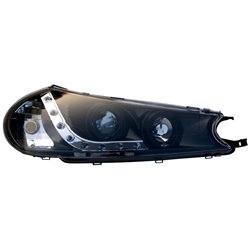 Set de Phares avec aspect Diurnes sur mesure pour Ford Mondeo 1996-2000 - Noir