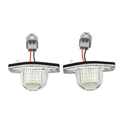 Eclairage des Plaques d'Immatriculation LED sur mesure pour Honda divers modèles