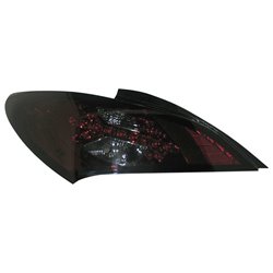 Set de Feux Arrière LED sur mesure pour Hyundai Genesis 2009- - Rouge/Fumée