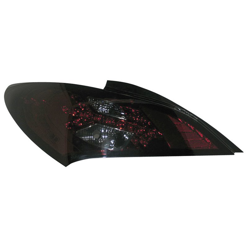 Set de Feux Arrière LED sur mesure pour Hyundai Genesis 2009- - Rouge/Fumée