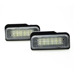 Eclairage des Plaques d'Immatriculation LED sur mesure pour Mercedes-Benz divers modèles - Version 4