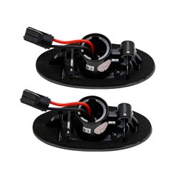 Set de Clignotants Latéraux LED sur mesure pour Nissan modèles divers - Fumée - incl. Feux Dynamiques