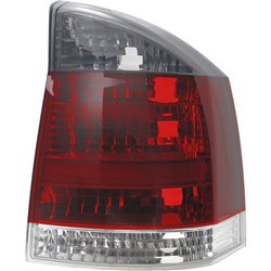 Set de Feux Arrière sur mesure pour Opel Vectra C Sedan/HB 2002-2008 - Fumée/Rouge/Blanc