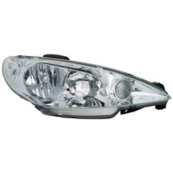 Set de Phares sur mesure pour Peugeot 206 2002- incl. GTi 1999- - Claire