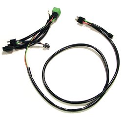 Set de câbles pour montage DL PEK12 sur mesure pour Peugeot 206 1998-2001