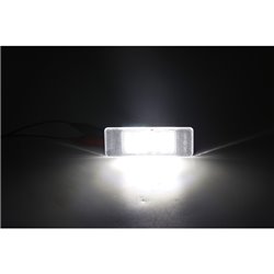 Eclairage des Plaques d'Immatriculation LED sur mesure pour Citroën/Peugeot divers modèles - Version 2