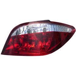 Set de Feux Arrière sur mesure pour Peugeot 307 2001-2005 excl. CC/SW/Break - Rouge/Claire