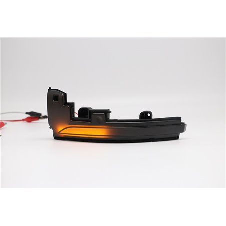 Set de Clignotants de Rétroviseurs LED sur mesure pour Land Rover / Range Rover divers modèles - Fumée - incl. Feux Dynamiques