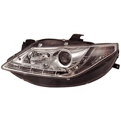 Set de Phares incl. DRL sur mesure pour Seat Ibiza 6J 3/5-portes 2008-2012- - Chromé