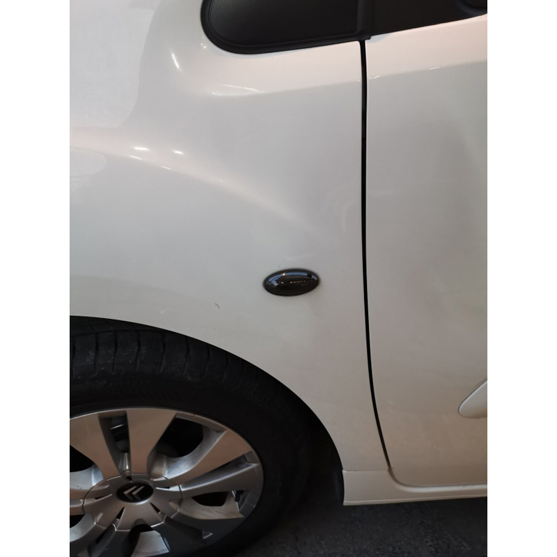 Set de Clignotants Latéraux LED sur mesure pour Suzuki/Opel/Fiat divers modèles - Fumée - incl. Feux Dynamiques