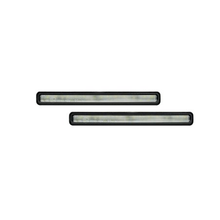 Set Feux Diurnes Universel (DRL) + Clignotants - 2in1 'DayLightGuide'- 165x18,5x36,5mm - incl. Homologation E