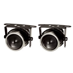 Set de Feux Anti-Brouillard Universelle Clair H3-12V-55W 56x108mm + Homologation ECE-R19