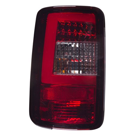 Set de Feux Arrière LED sur mesure pour Volkswagen Touran 2003-2006 & Caddy II 2004- - Rouge/Fumée