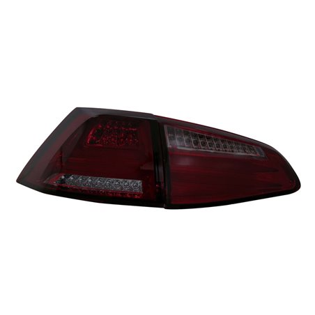 Set de Feux Arrière LED sur mesure pour Volkswagen Golf VII 3/5-portes 2012-2017 - Rouge/Fumée