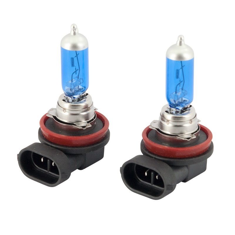 Ampoules Halogène SuperWhite Bleu H8 35W/12V/4000K, Set de 2 pièces (E4)