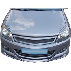 Grille de calandre sur mesure pour Opel Astra H GTC 2005-2009 (ABS)