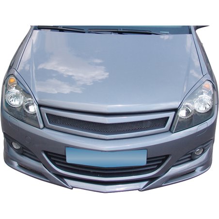 Grille de calandre sur mesure pour Opel Astra H GTC 2005-2009 (ABS)