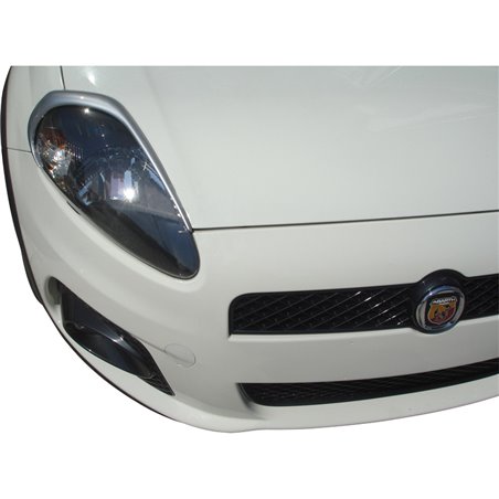 Casquettes de Phares sur mesure pour Fiat Grande Punto 2005- (ABS)