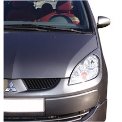 Casquettes de Phares sur mesure pour Mitsubishi Colt CZ3 3-portes 2004-