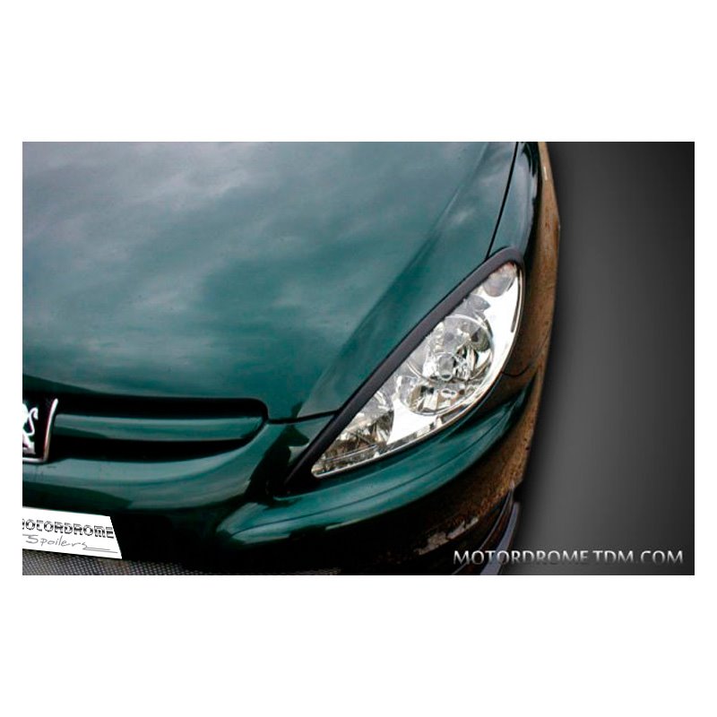 Casquettes de Phares sur mesure pour Peugeot 307 (ABS)