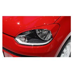 Casquettes de Phares sur mesure pour Volkswagen Up! 2012- (ABS)
