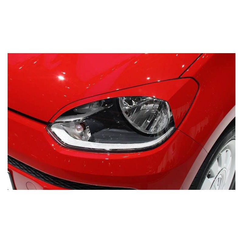 Casquettes de Phares sur mesure pour Volkswagen Up! 2012- (ABS)
