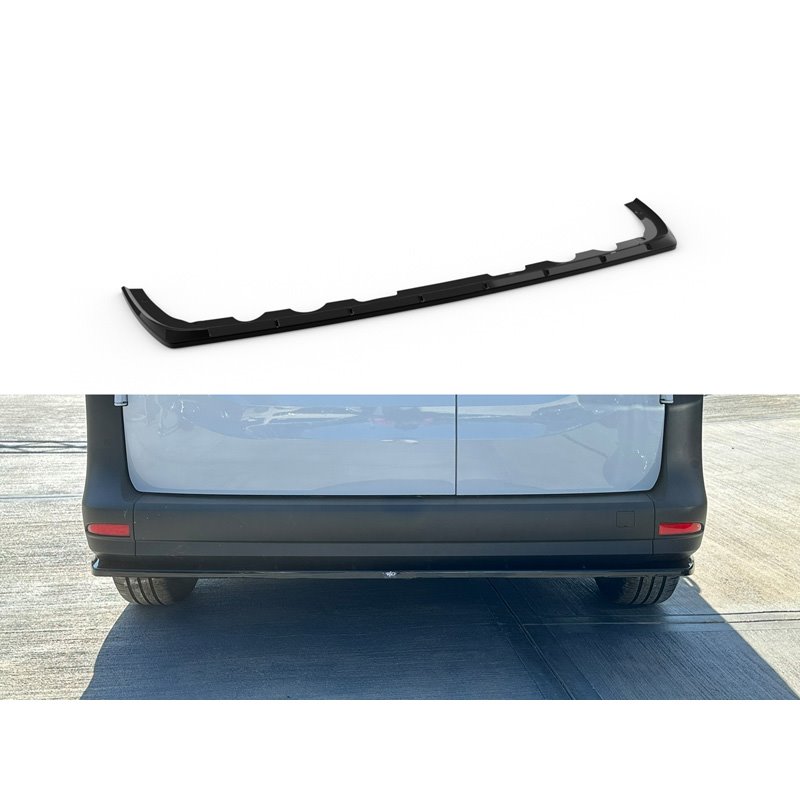 Jupe arrière (Diffuser) sur mesure pour Mercedes Citan & Citan Tourer (W420) 2021- (ABS Noir Luisant)
