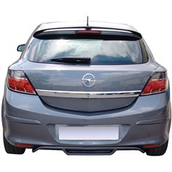 Jupe arrière (Diffuseur) sur mesure pour Opel Astra H GTC 3-portes 2005-2009 (ABS)