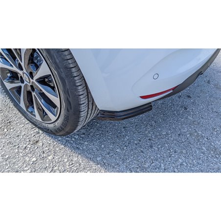 Jupes arrière (Coins) sur mesure pour Renault Clio V 5-portes 2019- (ABS)