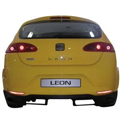Jupe arrière sur mesure pour Seat Leon 1P 2005-2009 (ABS)