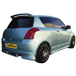 Jupe arrière sur mesure pour Suzuki Swift II 2005- excl. Facelift (ABS)
