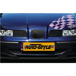 Grille sans logo sur mesure pour Seat Leon/Toledo 1M 1999-2005