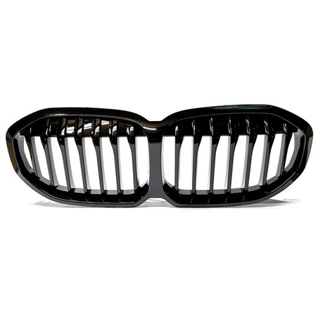 Grille de Calandre Noir Luisant sur mesure pour BMW Série 1 F40 2019-