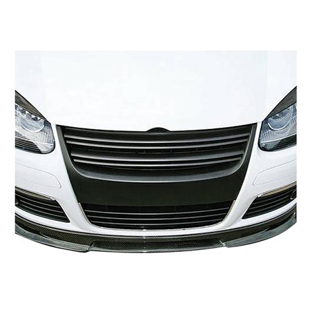 Grille sans logo en Look GT sur mesure pour Volkswagen Golf V GTi/GT 2003-2008 + Jetta 2005-2010